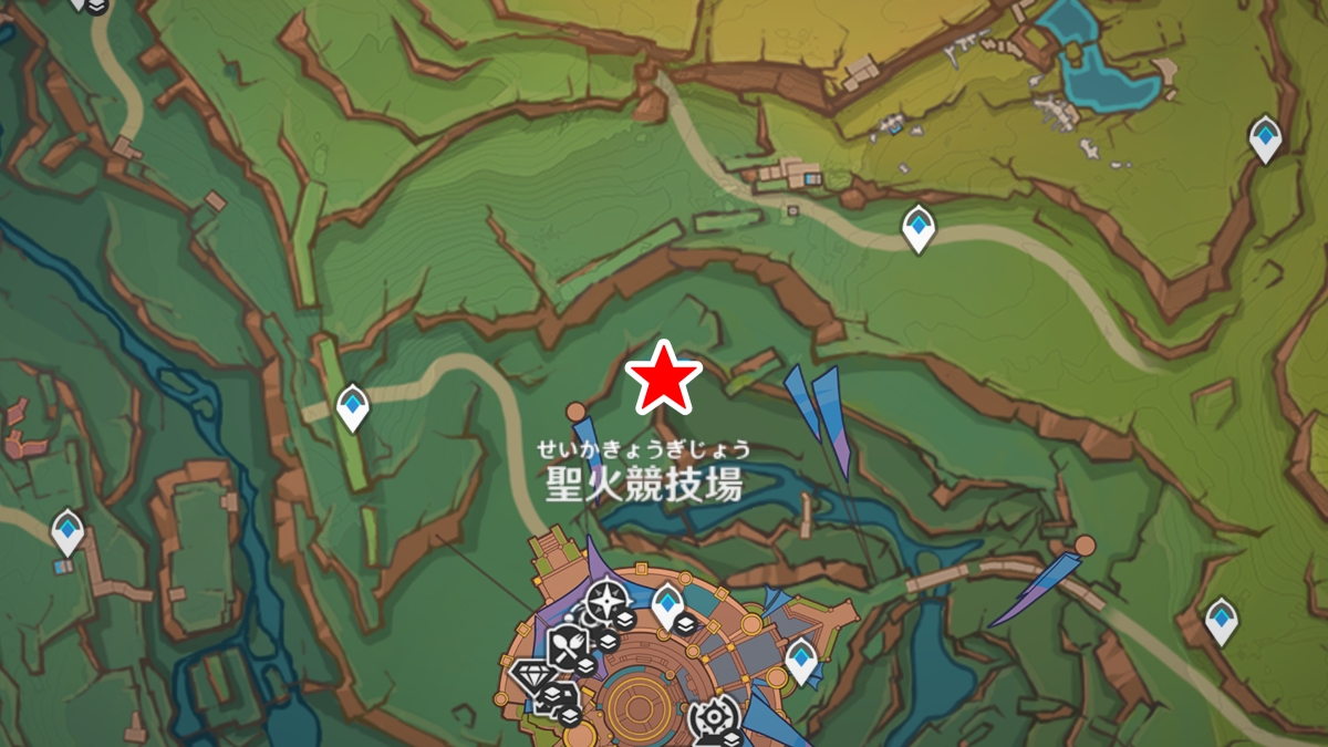 万火のほとぎの隠し宝箱の場所|ひび割れ岩を破壊すると宝箱が出現