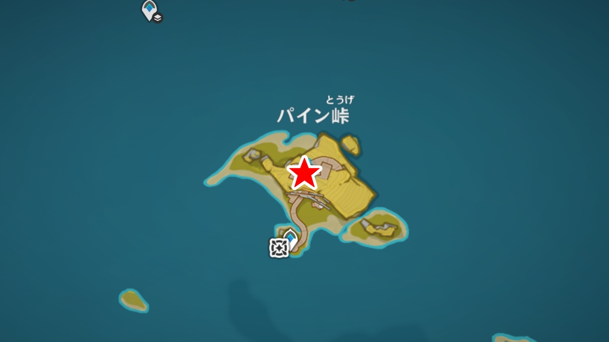 のびのびリゾートの「隠し宝箱」の場所